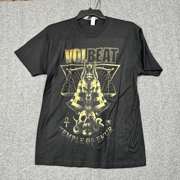 Volbeat Temple Of Ekur Unisex Concert T-Shirt Size Large Rock Metal Band Tour - Picture 1 of 7